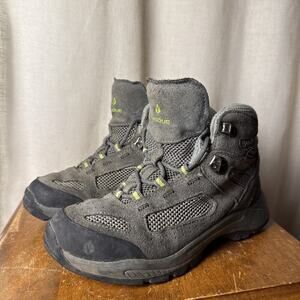 Vasque Breeze Ultra Dry Hiking Boots Youth Big Kid's Gray Waterproof 7213 US 4 M